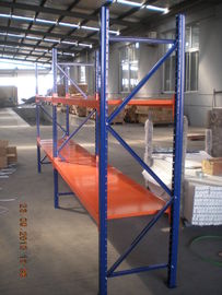 중국 가벼운 의무 창고 저장 선반은, 깔판 조정가능한 층을 선반에 얹습니다 협력 업체